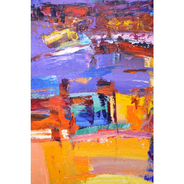 Textile Abstract 21.Modern Original Painting. For Sale - Image 7 of 8