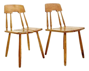 Set of Vintage Chairs by Carl-Gustav Boulogner for Ab Bröderna Wigells