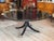 19th Century Late 19th Century English Ebonized and Gilt Decorated Single Pedestal Table For Sale - Image 5 of 10