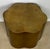 Copper Late 20th Century Contemporary Molded Resin Biomorphic Side Table For Sale - Image 8 of 10