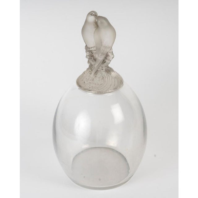 Vintage Tourterelles Vase by René Lalique, 1925 For Sale - Image 3 of 7