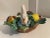 Late 20th Century Vintage Italian Ceramic Centerpiece - Fruits and Swans - 15 X 24 For Sale - Image 5 of 11