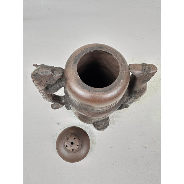 Vintage Chinese Incense Holder For Sale - Image 4 of 11