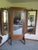 1920 Oak Trifold Dressing Room Mirror For Sale - Image 9 of 10