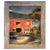 Autumn Barn Landscape and Oil on Canvas of Red Barn Signed J. Preece For Sale