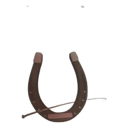 Horseshoe Porcelain Decorative Plate For Sale