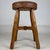 Antique Oak Upholstered Stool, 1800s For Sale - Image 3 of 11