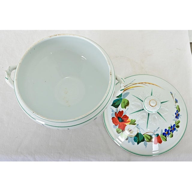 French 19th Century Luneville Pottery Tureen For Sale In Baton Rouge - Image 6 of 11