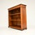 Wood Antique Walnut Open Bookcase, 1920 For Sale - Image 7 of 11