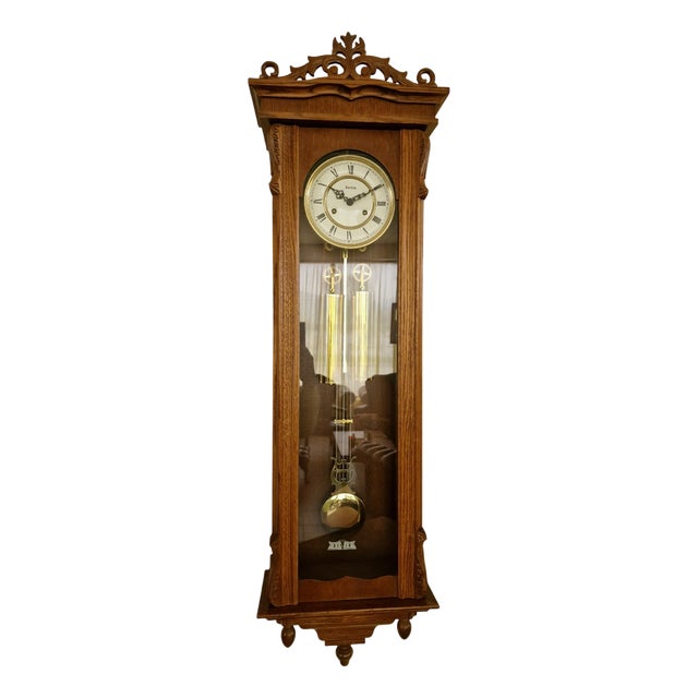 German Wall Clock Hermle For Sale