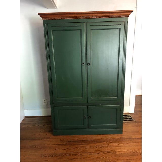 Ethan Allen Country Crossings Tv Armoire Chairish