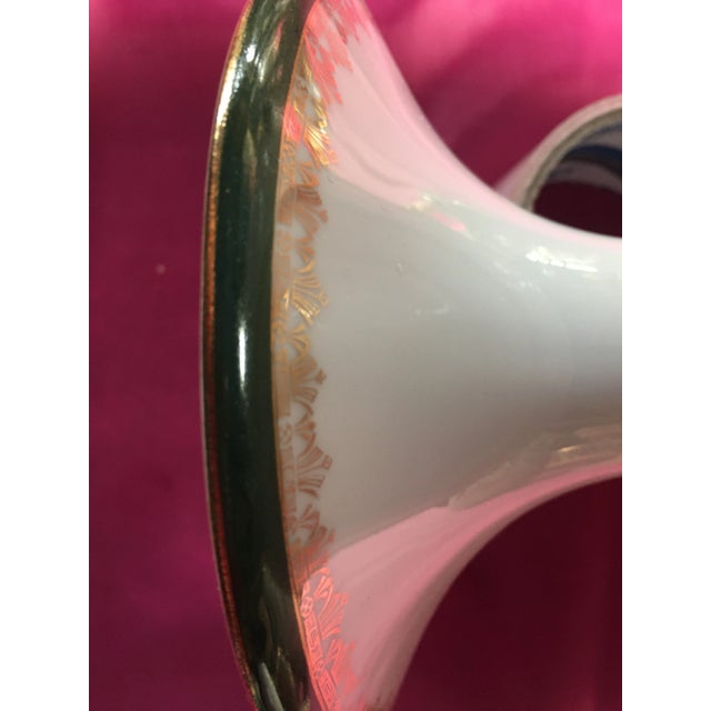 Antique Porcelain Plate by Moritz Zdekauer For Sale - Image 6 of 18