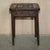 Hand Carved Side Table, 1919 For Sale - Image 3 of 17