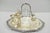 Antique Victorian Silver Plated Footed Cut Glass Breakfast Set Toast Rack W Tray For Sale - Image 16 of 18