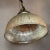 Early 20th Century Industrial Silver X-Ray Mercury Glass Dome Pendant Light For Sale - Image 4 of 5