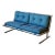 1970s Chrome Settee Attributed to Arthur Umanoff for Directional For Sale