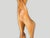 2010s Andrianna Shamaris Minimalist Mahogany Wood Sculpture For Sale - Image 5 of 6