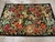 A vintage Portuguese piled accent rug handmade during the mid-20th century with a pictorial depiction of a jungle/forest...