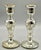 Glass Antique Mercury Glass Candlesticks, a Pair For Sale - Image 7 of 9