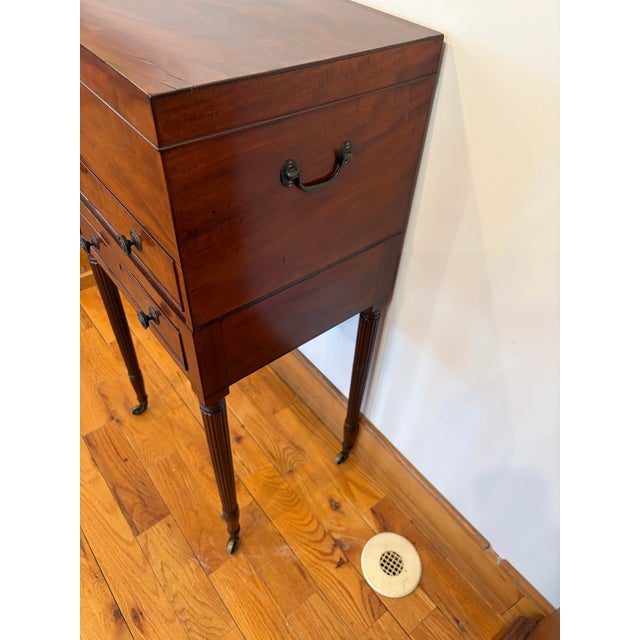 Mid 19th Century Antique 19th Century Mahogany Silver Chest For Sale - Image 5 of 12