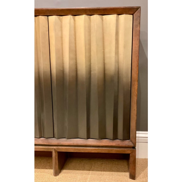 Revelation Modern Ombré Luster Narrow Console Table For Sale - Image 4 of 6