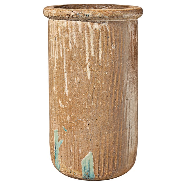 Rustic European Antique European Hand-Thrown Terracotta Storage Jar, Circa 1900 For Sale - Image 3 of 6