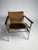Pair Charles Pollock 657 Sling Chairs, Knoll Associates 1960s, Original Labels For Sale In Seattle - Image 6 of 9
