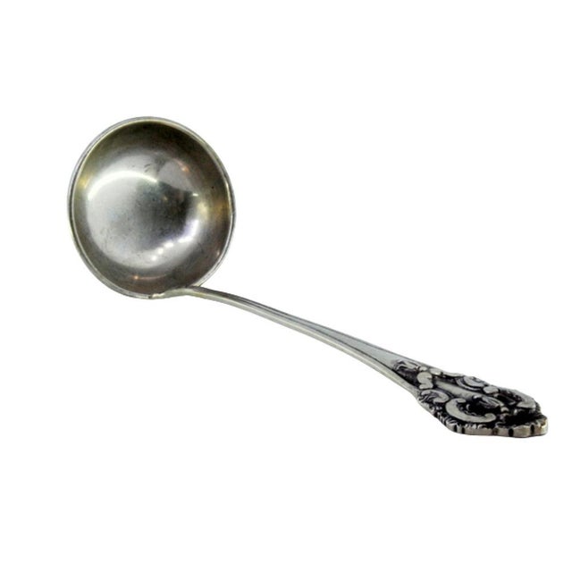 Silver Soup Ladle with Friezes and Reliefs For Sale - Image 9 of 9