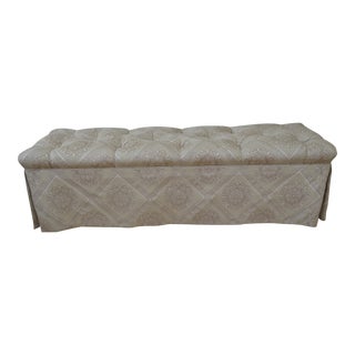 Tufted Bench For Sale