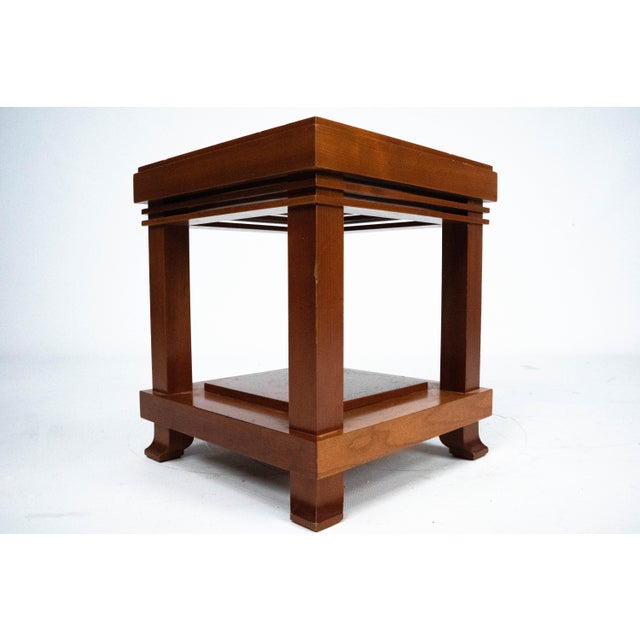 Robie Side Table by Frank Lloyd Wright for Cassina, 1989 For Sale - Image 6 of 17