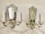 Vintage 1920 Etched Carved Mirror Sconces For Sale - Image 12 of 12
