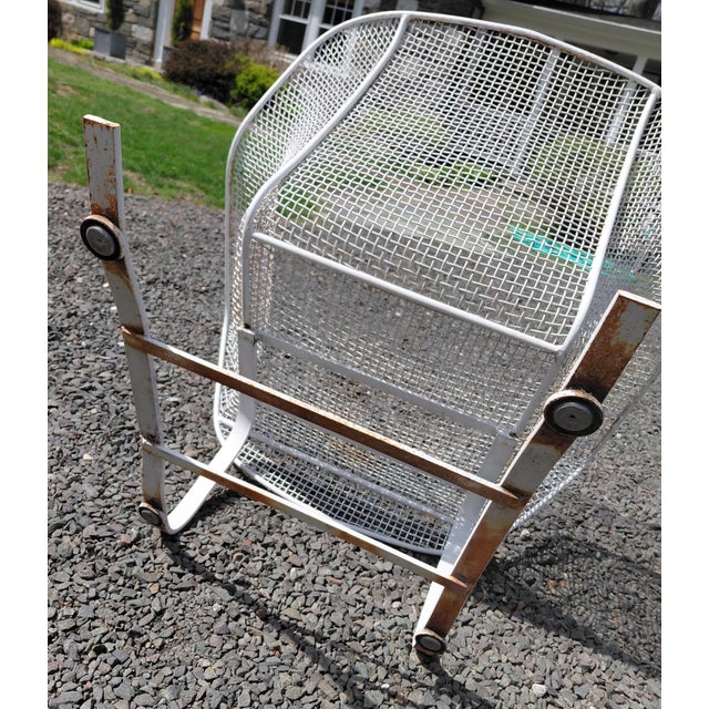 1950s 1950s Woodard Sculptura Spring Chair Unmarked For Sale - Image 5 of 7