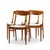 Mid-Century Modern Barney Flagg for Drexel Parallel Mid Century Walnut Dining Chairs - Set of 4 For Sale - Image 3 of 10