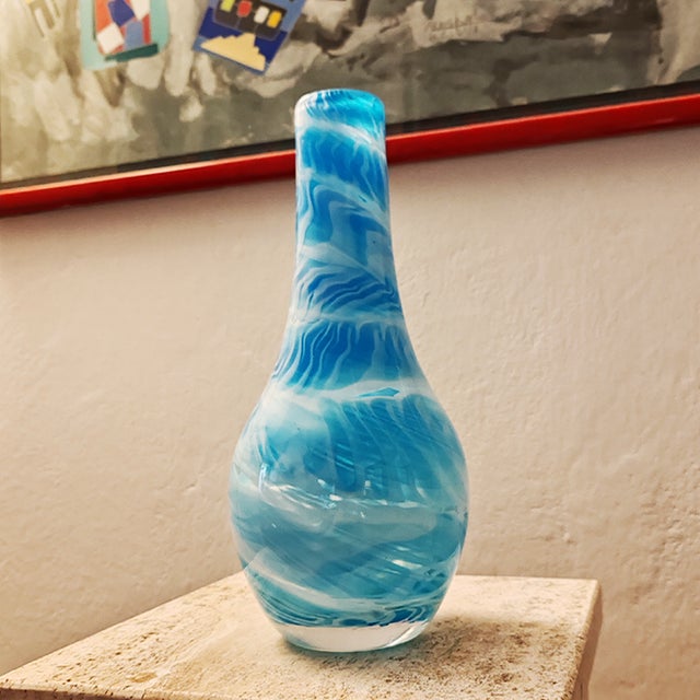 Mid-Century Modern Vintage Vase in Murano Glass, 1960s For Sale - Image 3 of 6