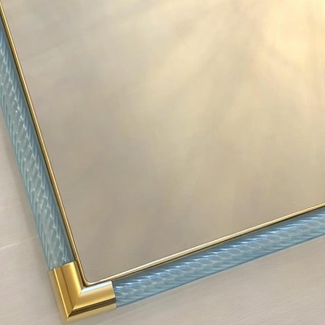 Impressive and scenographic rectangular Mirror for classical and contemporary luxury interiors. Exclusive design By...