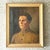 Add a touch of bohemian elegance to your space with this vintage original oil portrait on canvas. The rich tones and...
