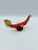 Glass Mid 20th Century Ruby & Gold Murano Art Glass "Gondola" Sculptures - Set of 2 For Sale - Image 7 of 13