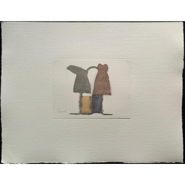 Giorgio Morandi (1890-1964) "Natura Morta" (Still Life) Colour Photo-lithograph on thick cotton handmade paper Signed in...