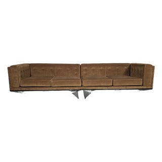 Sofa by Luigi Pellegrin for MIM Roma, 1960s, Set of 2 For Sale