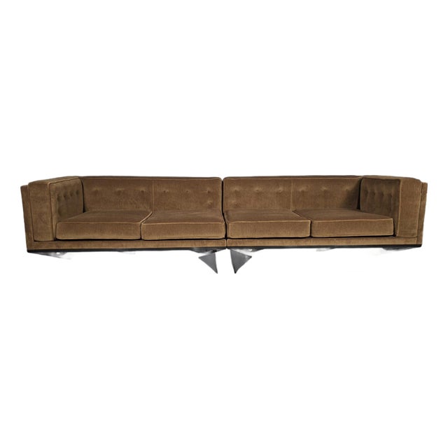 Sofa by Luigi Pellegrin for MIM Roma, 1960s, Set of 2 For Sale