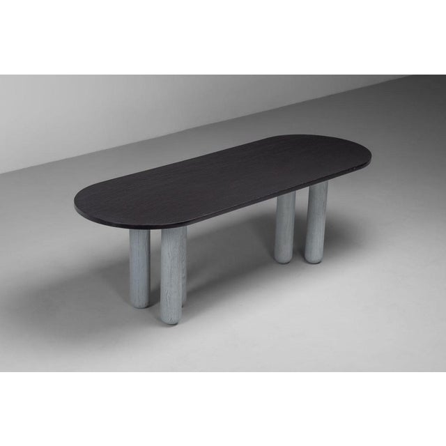 Postmodern Dining Table by Giulio Lazzotti for Mageia, Italy, 1980s For Sale - Image 14 of 18