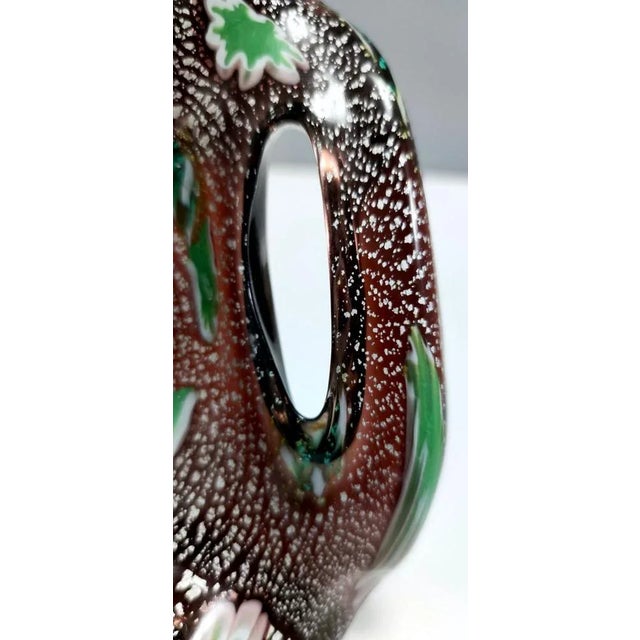 Vintage Brown Murano Glass Ashtray or Catchall from Fratelli Toso, 1960s For Sale - Image 13 of 14