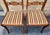 Mid 20th Century Set 4 Stijlvorm Meubelen Duncan Phyfe Mahogany and Upholstered Seat Side Chairs For Sale In Washington DC - Image 6 of 10