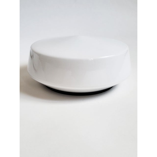 1960s Mid-Century Modern Wall Light in Opaline Glass, 1960s For Sale - Image 5 of 11