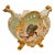 Giraud Limoges “Birds of the Caribbean” Porcelain Jardinière, 1978 For Sale