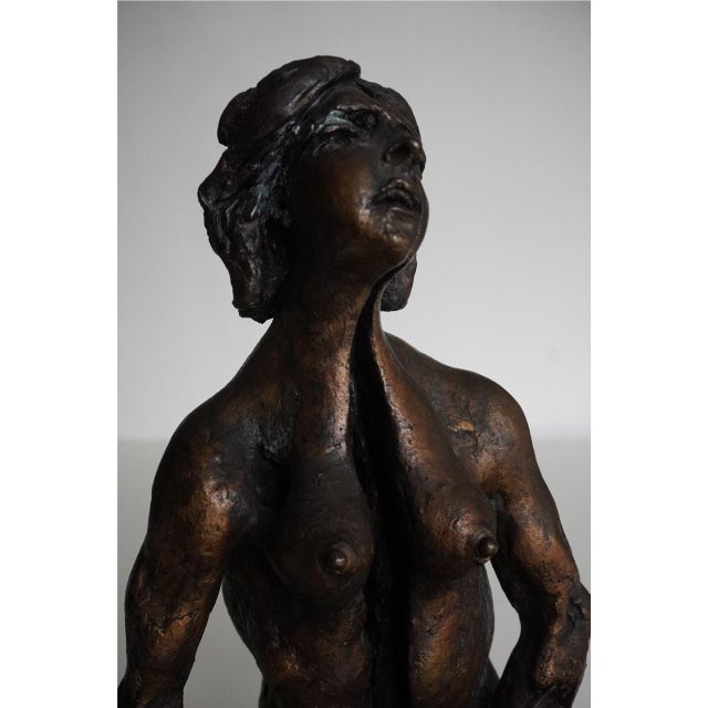 Agenore Fabbri, Seated Female Nude, 1980s, Bronze For Sale - Image 10 of 13