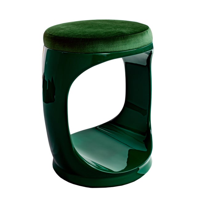 Textile Tabouret Signet Ring Stool by Cyril Rumpler For Sale - Image 7 of 7