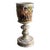 18th Century Capodimonte Raised Relief Porcelain Greek Mythological Chalice For Sale