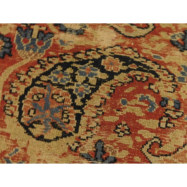 Distressed Antique Persian Gallery Rug For Sale - Image 9 of 13