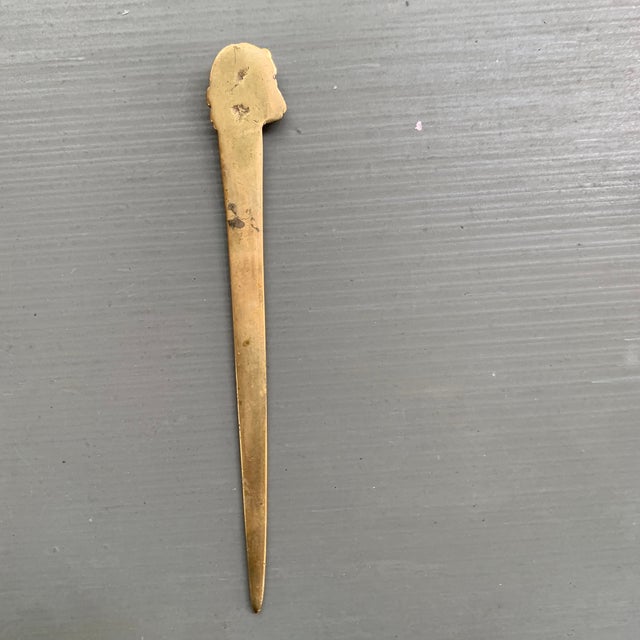 Metal Three Piece Set of Late 19th Century Frecourt Desk Essentials For Sale - Image 7 of 10